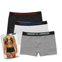 Under Armour 3 Pack Trunks Ανδρικά Μποξεράκια