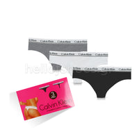 Calvin Klein thong 3 pack Γυναικεία εσώρουχα